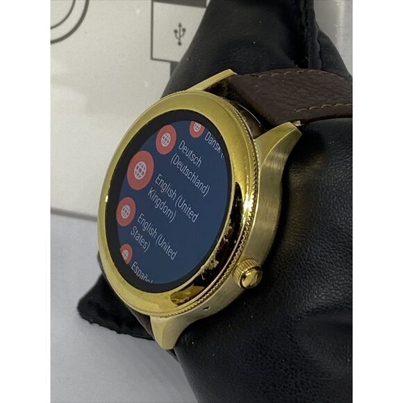 Fossil Gen 3 Authentic Genuine Smart Watch Custom Band FTW6006 CR458 - Picture 4 of 12